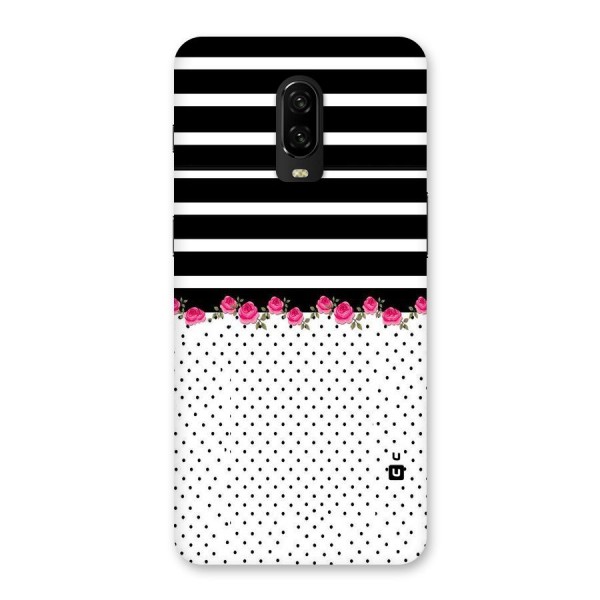 Classic Polka Stripes Back Case for OnePlus 6T