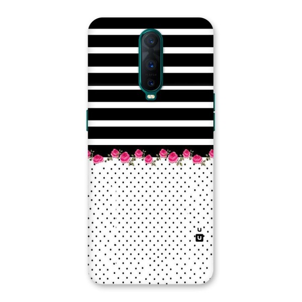 Classic Polka Stripes Back Case for Oppo R17 Pro