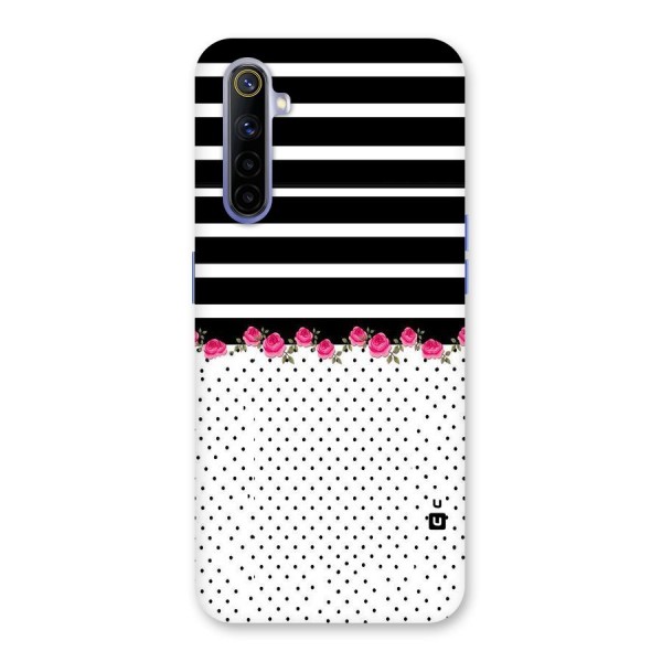 Classic Polka Stripes Back Case for Realme 6