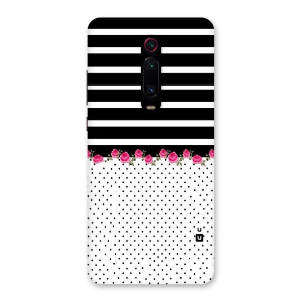 Classic Polka Stripes Back Case for Redmi K20 Pro