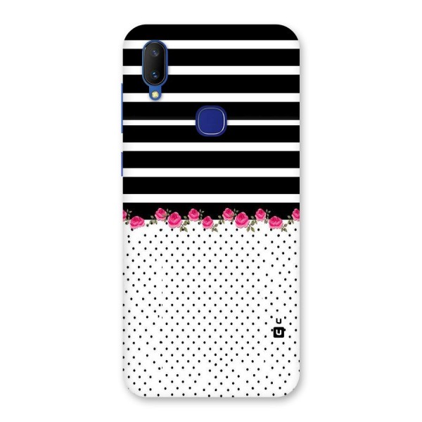 Classic Polka Stripes Back Case for Vivo V11