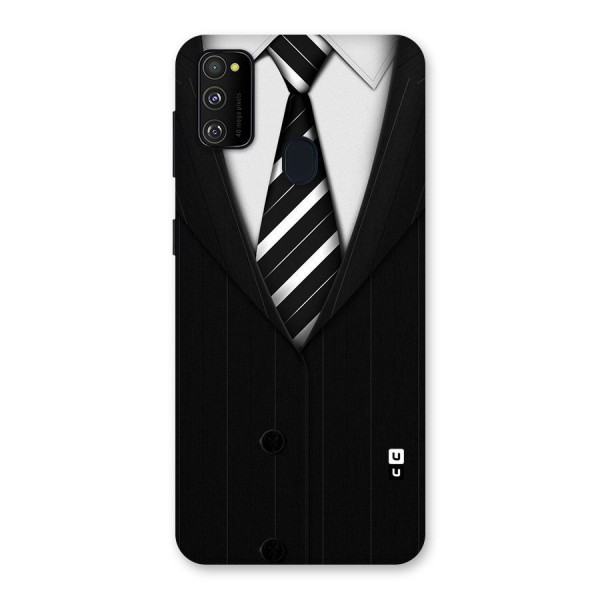 Classic Ready Suit Back Case for Galaxy M21