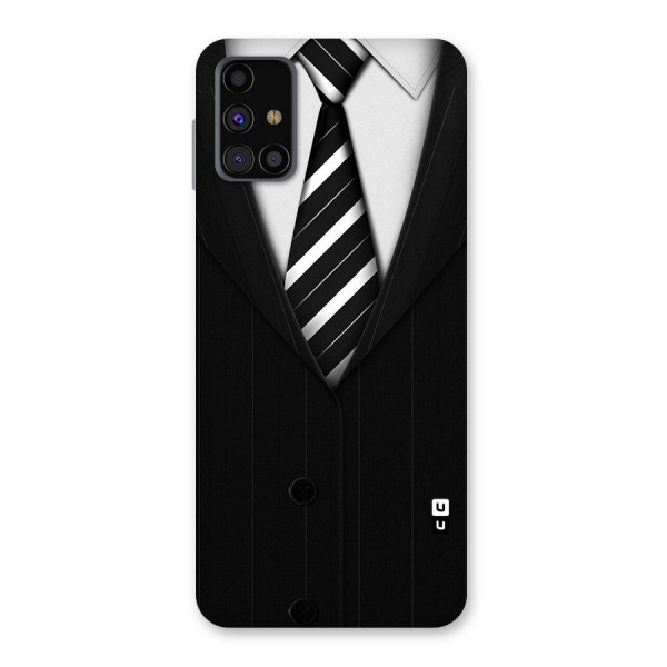 Classic Ready Suit Back Case for Galaxy M31s