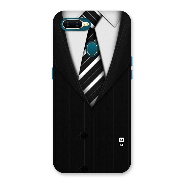 Classic Ready Suit Back Case for Oppo A12