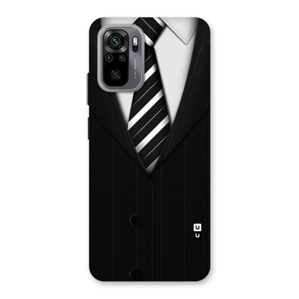 Classic Ready Suit Back Case for Redmi Note 10