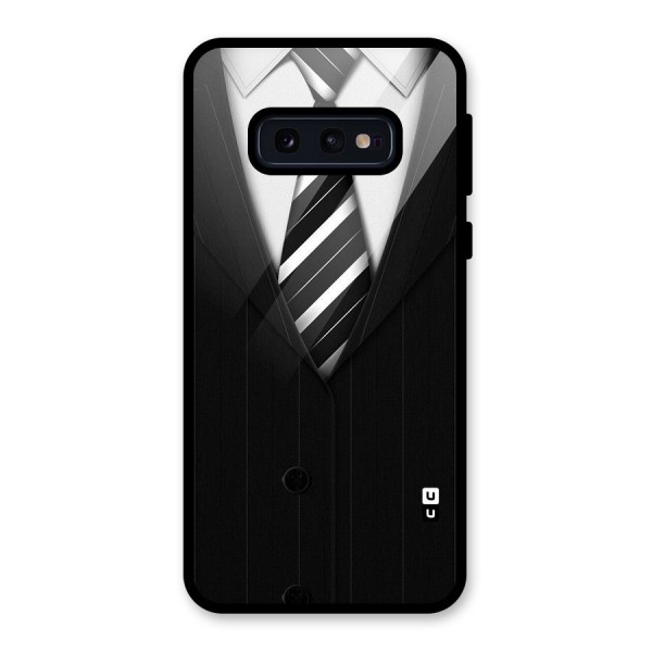 Classic Ready Suit Glass Back Case for Galaxy S10e