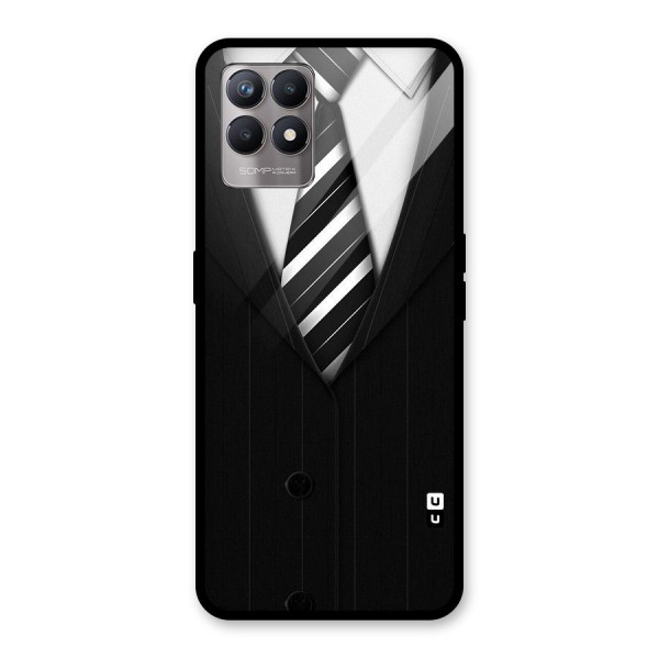 Classic Ready Suit Glass Back Case for Realme 8i