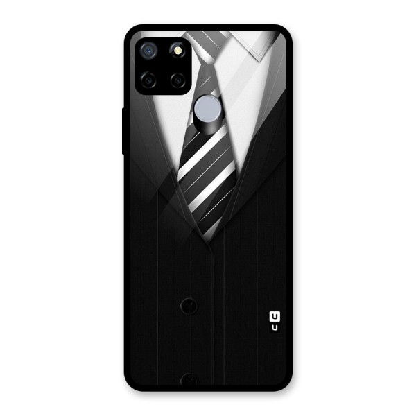 Classic Ready Suit Glass Back Case for Realme C15