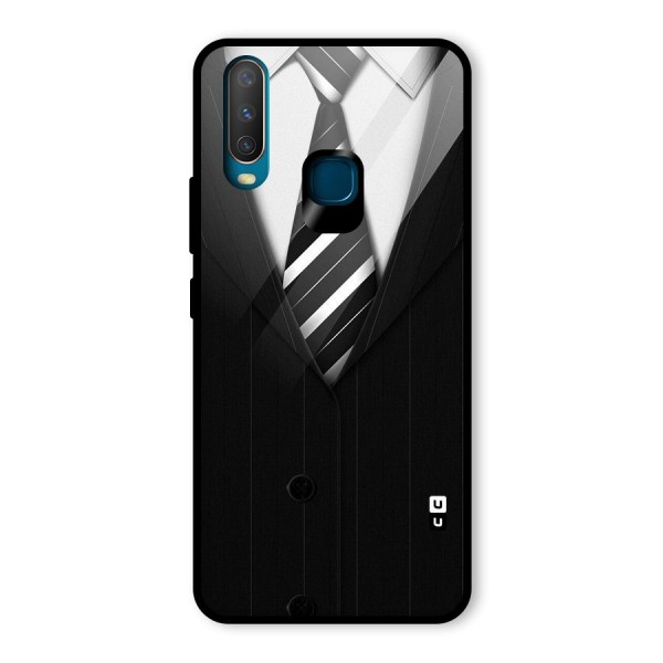 Classic Ready Suit Glass Back Case for Vivo Y12