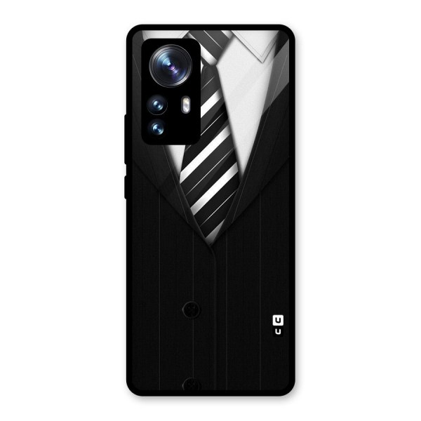Classic Ready Suit Glass Back Case for Xiaomi 12 Pro