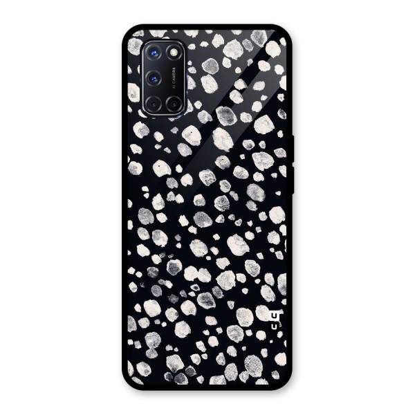 Classic Rocks Pattern Glass Back Case for Oppo A52