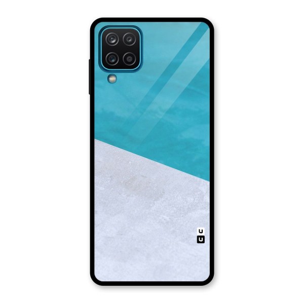 Classic Rug Design Glass Back Case for Galaxy A12