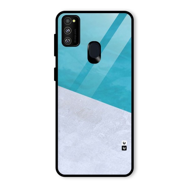 Classic Rug Design Glass Back Case for Galaxy M21