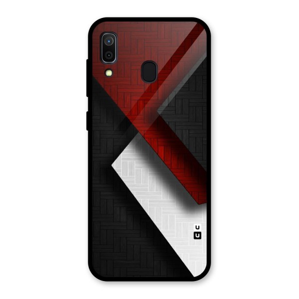 Classic Shades Design Glass Back Case for Galaxy A30