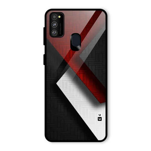 Classic Shades Design Glass Back Case for Galaxy M21