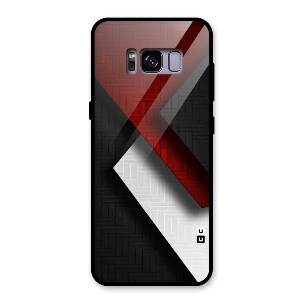 Classic Shades Design Glass Back Case for Galaxy S8