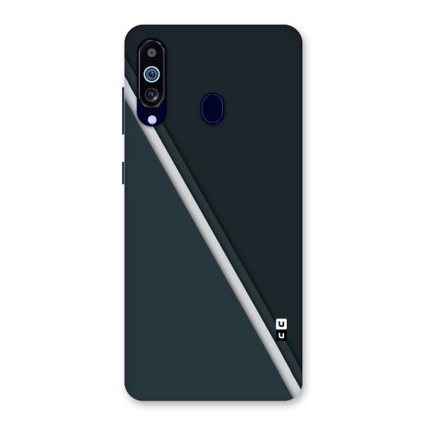 Classic Single Stripe Back Case for Galaxy A60