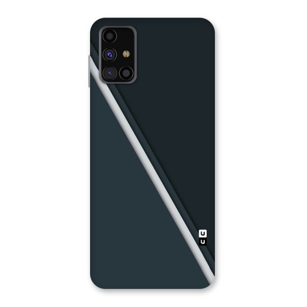 Classic Single Stripe Back Case for Galaxy M31s