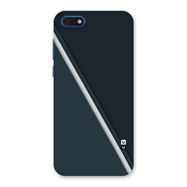 Classic Single Stripe Back Case for Honor 7s