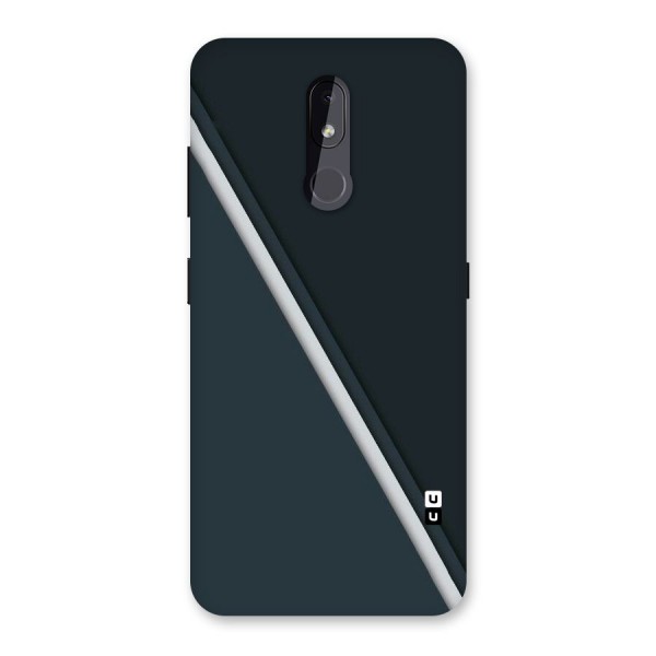 Classic Single Stripe Back Case for Nokia 3.2