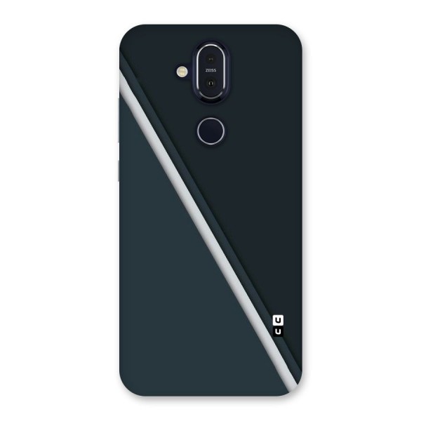 Classic Single Stripe Back Case for Nokia 8.1