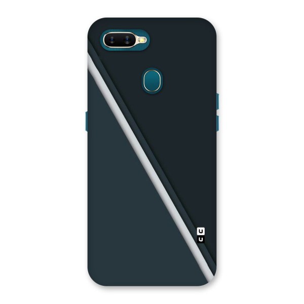 Classic Single Stripe Back Case for Oppo A7