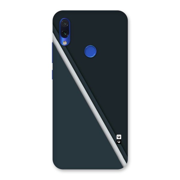 Classic Single Stripe Back Case for Redmi Note 7