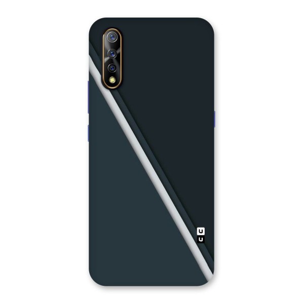 Classic Single Stripe Back Case for Vivo S1