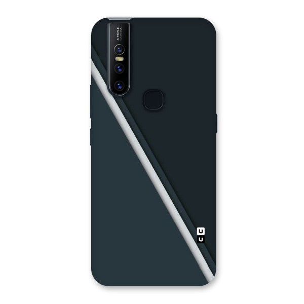 Classic Single Stripe Back Case for Vivo V15