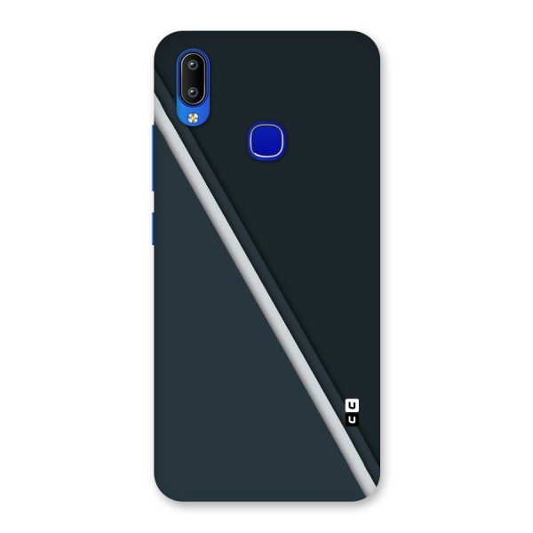 Classic Single Stripe Back Case for Vivo Y91