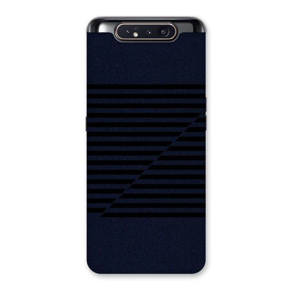 Classic Stripes Cut Back Case for Galaxy A80