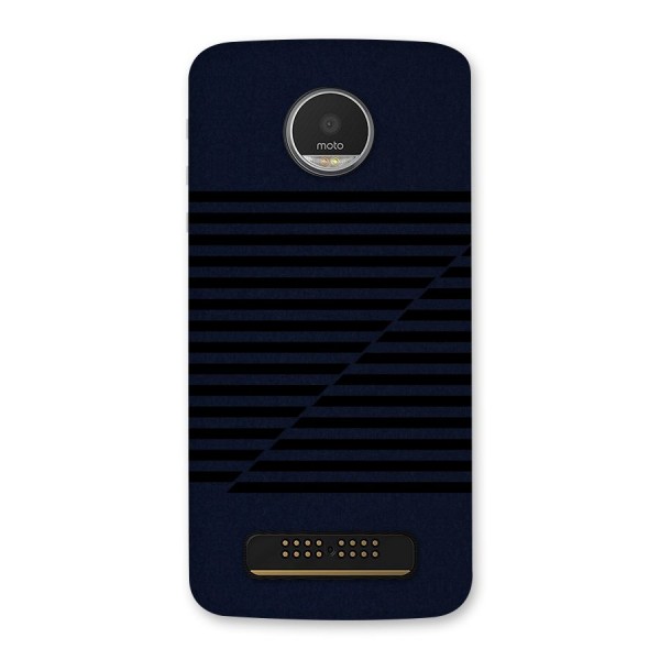 Classic Stripes Cut Back Case for Moto Z Play