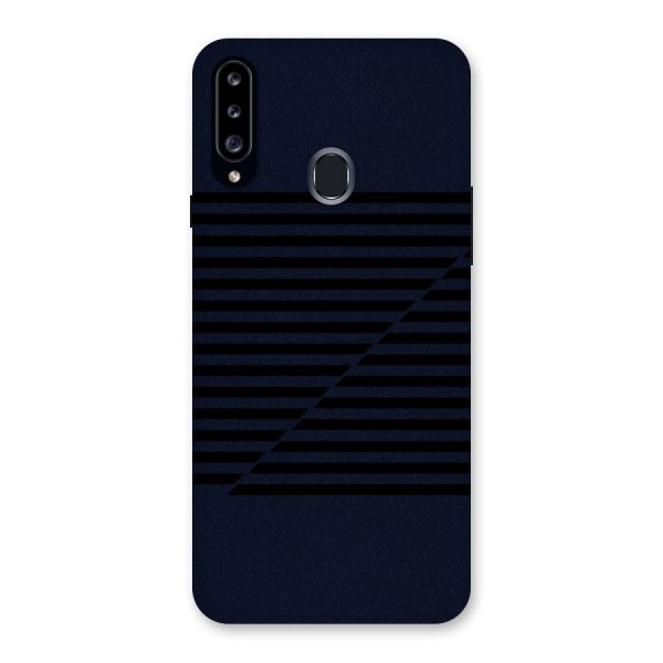 Classic Stripes Cut Back Case for Samsung Galaxy A20s