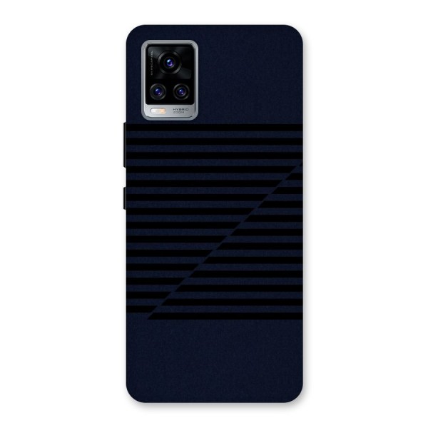 Classic Stripes Cut Back Case for Vivo V20 Pro