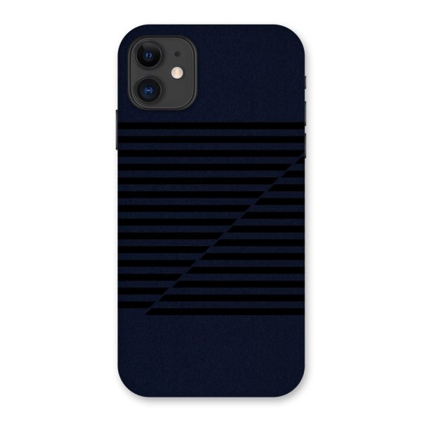 Classic Stripes Cut Back Case for iPhone 11