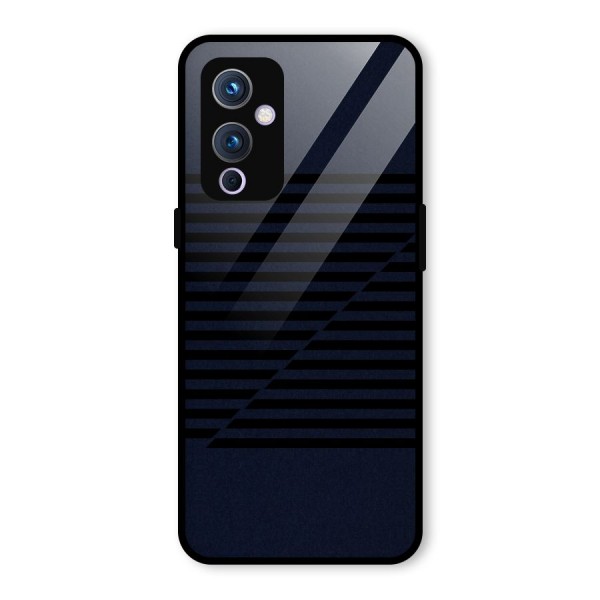 Classic Stripes Cut Glass Back Case for OnePlus 9