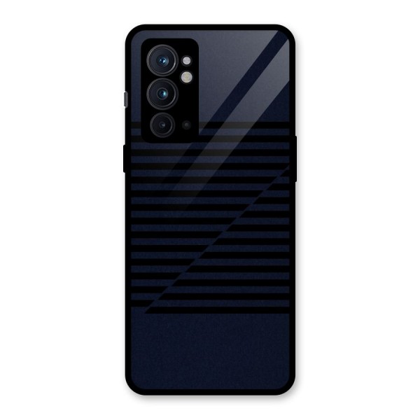 Classic Stripes Cut Glass Back Case for OnePlus 9RT 5G