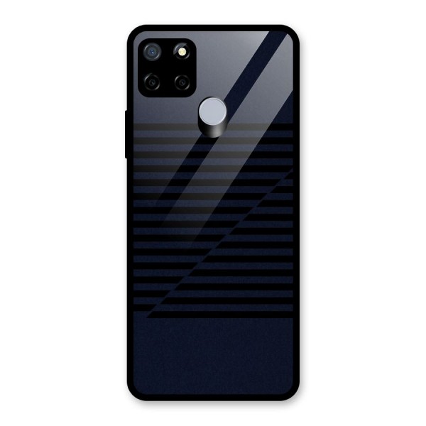 Classic Stripes Cut Glass Back Case for Realme C12