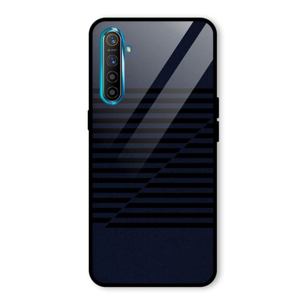 Classic Stripes Cut Glass Back Case for Realme XT