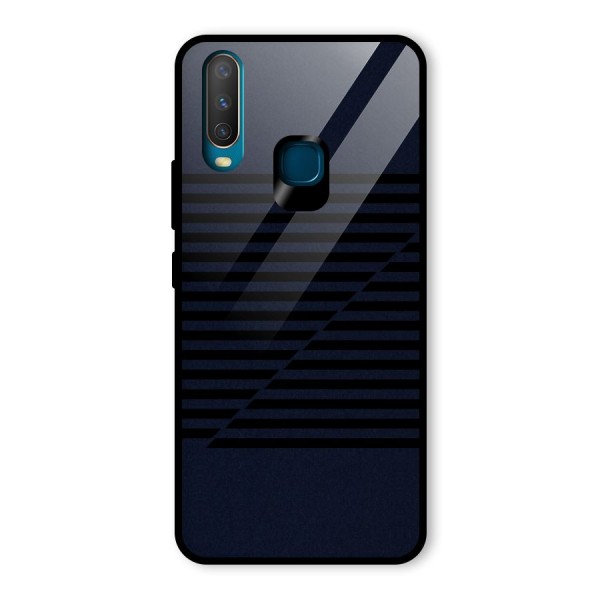 Classic Stripes Cut Glass Back Case for Vivo Y12