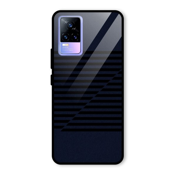 Classic Stripes Cut Glass Back Case for Vivo Y73