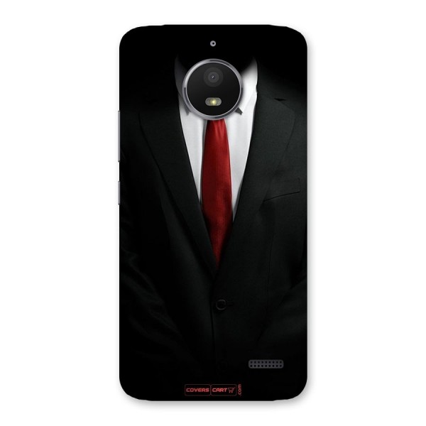 Classic Suit Back Case for Moto E4