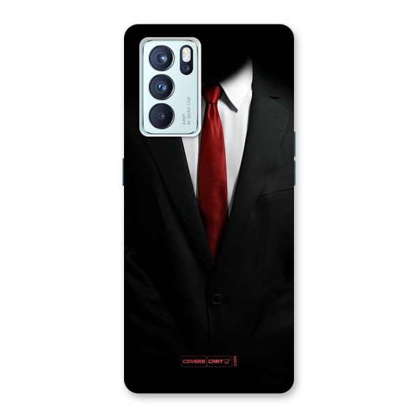 Classic Suit Back Case for Oppo Reno6 Pro 5G