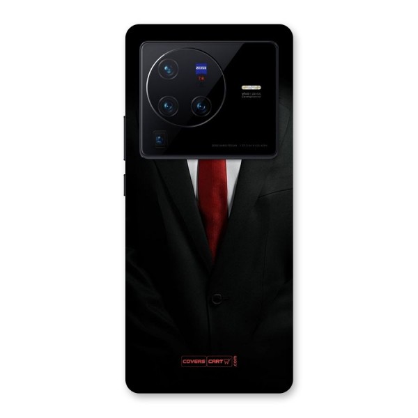 Classic Suit Back Case for Vivo X80 Pro