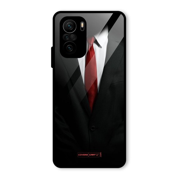 Classic Suit Glass Back Case for Mi 11x