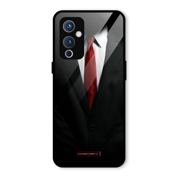 Classic Suit Glass Back Case for OnePlus 9