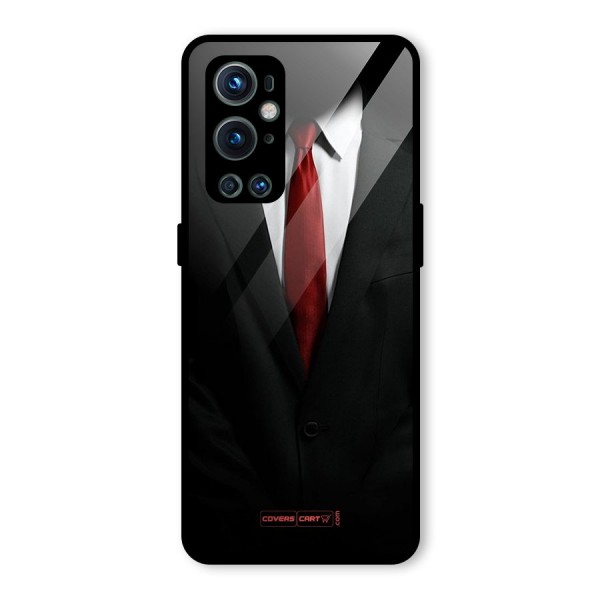 Classic Suit Glass Back Case for OnePlus 9 Pro