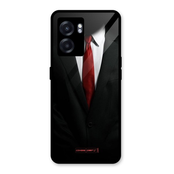 Classic Suit Glass Back Case for Oppo K10 (5G)