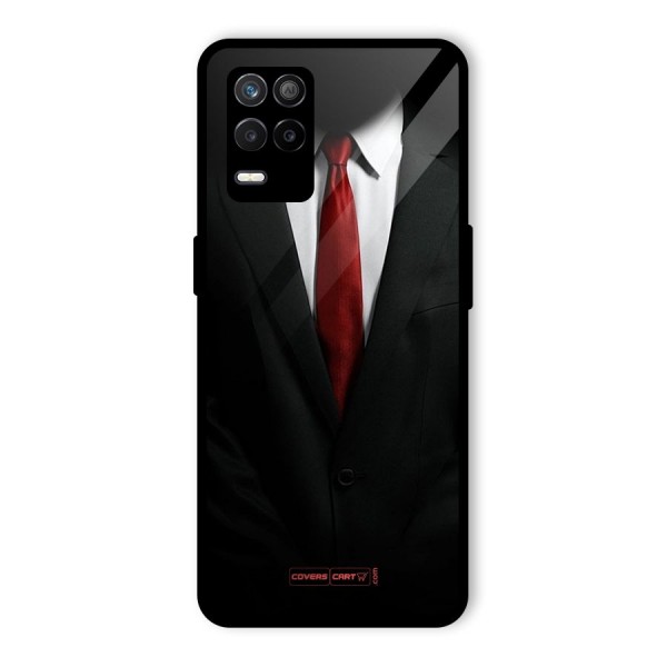 Classic Suit Glass Back Case for Realme 9 5G