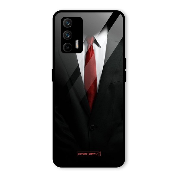 Classic Suit Glass Back Case for Realme GT 5G